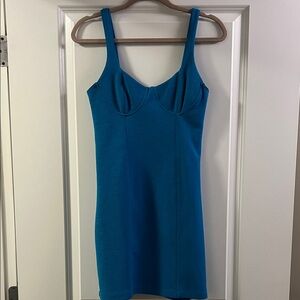 Zara Blue Mini Dress